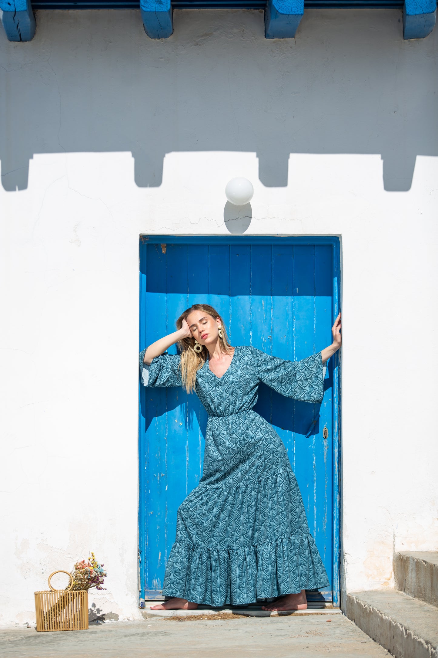 GEORGIA MAXI DRESS SHELLS