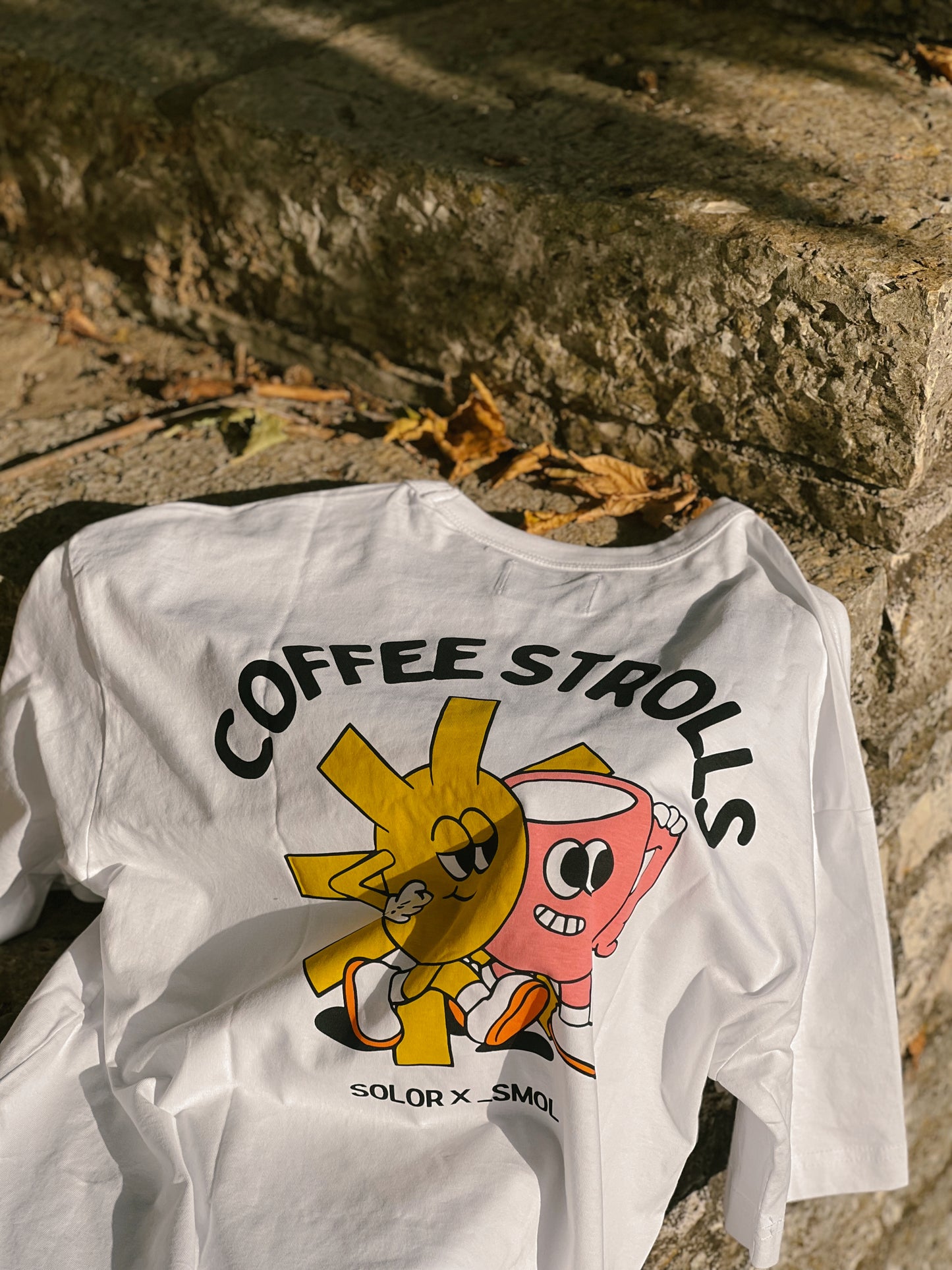 Coffee Strolls Solor X Smol T-shirt