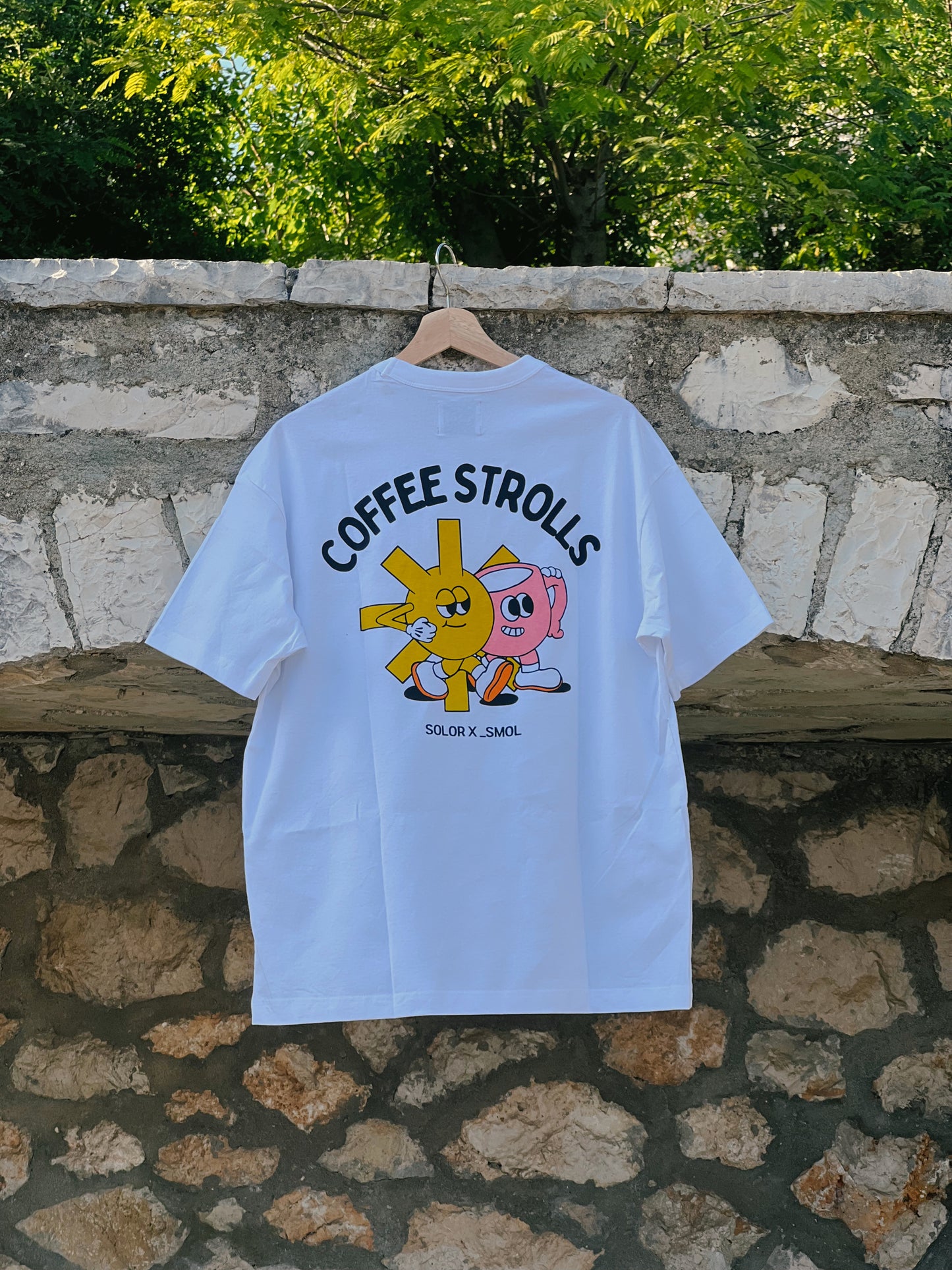 Coffee Strolls Solor X Smol T-shirt